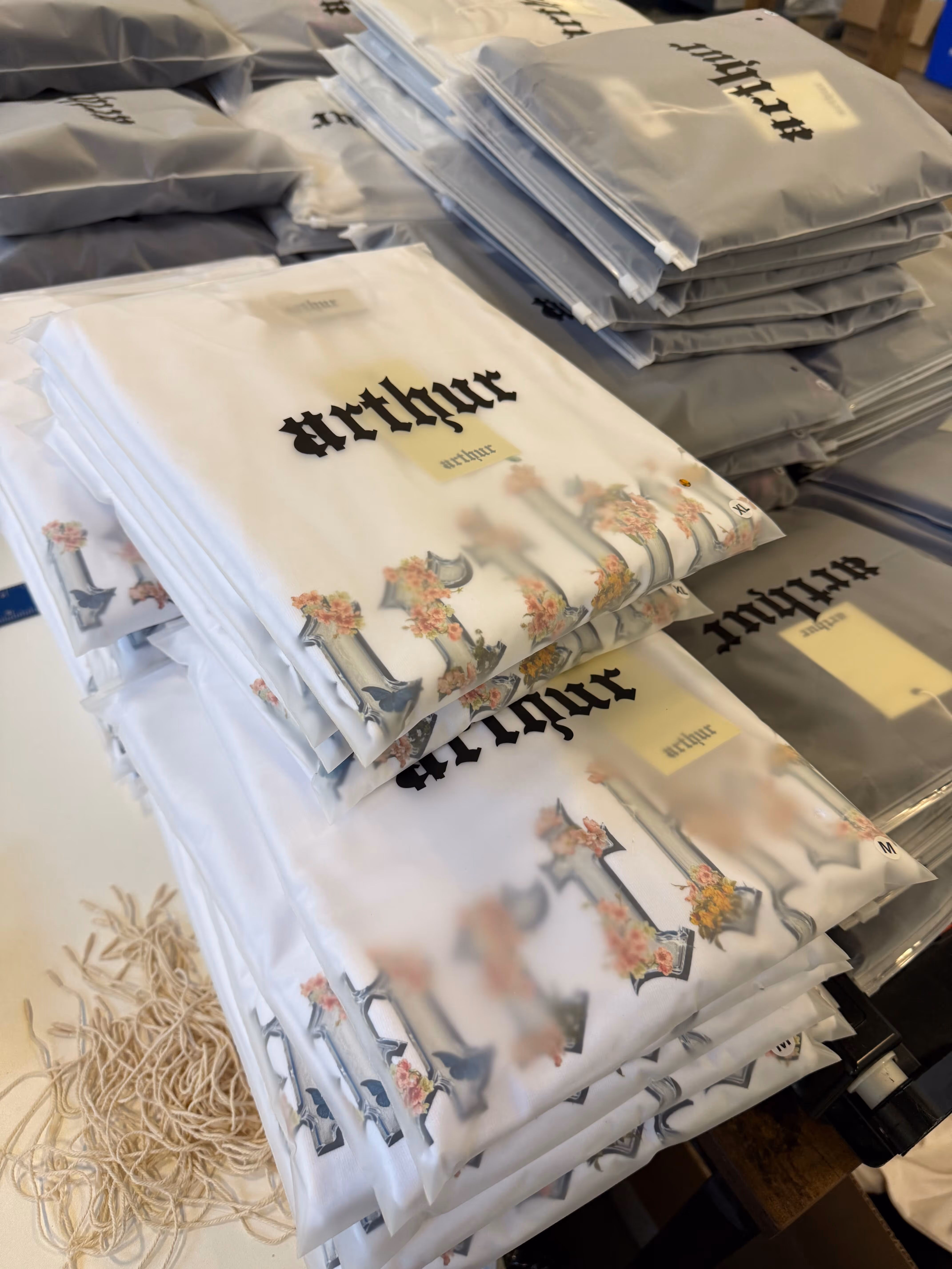 Custom apparel made in-house at PL Apparel Studio, Cambridge, Ontario