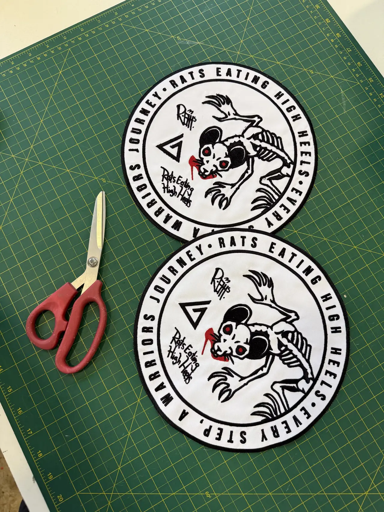 Custom apparel made in-house at PL Apparel Studio, Cambridge, Ontario