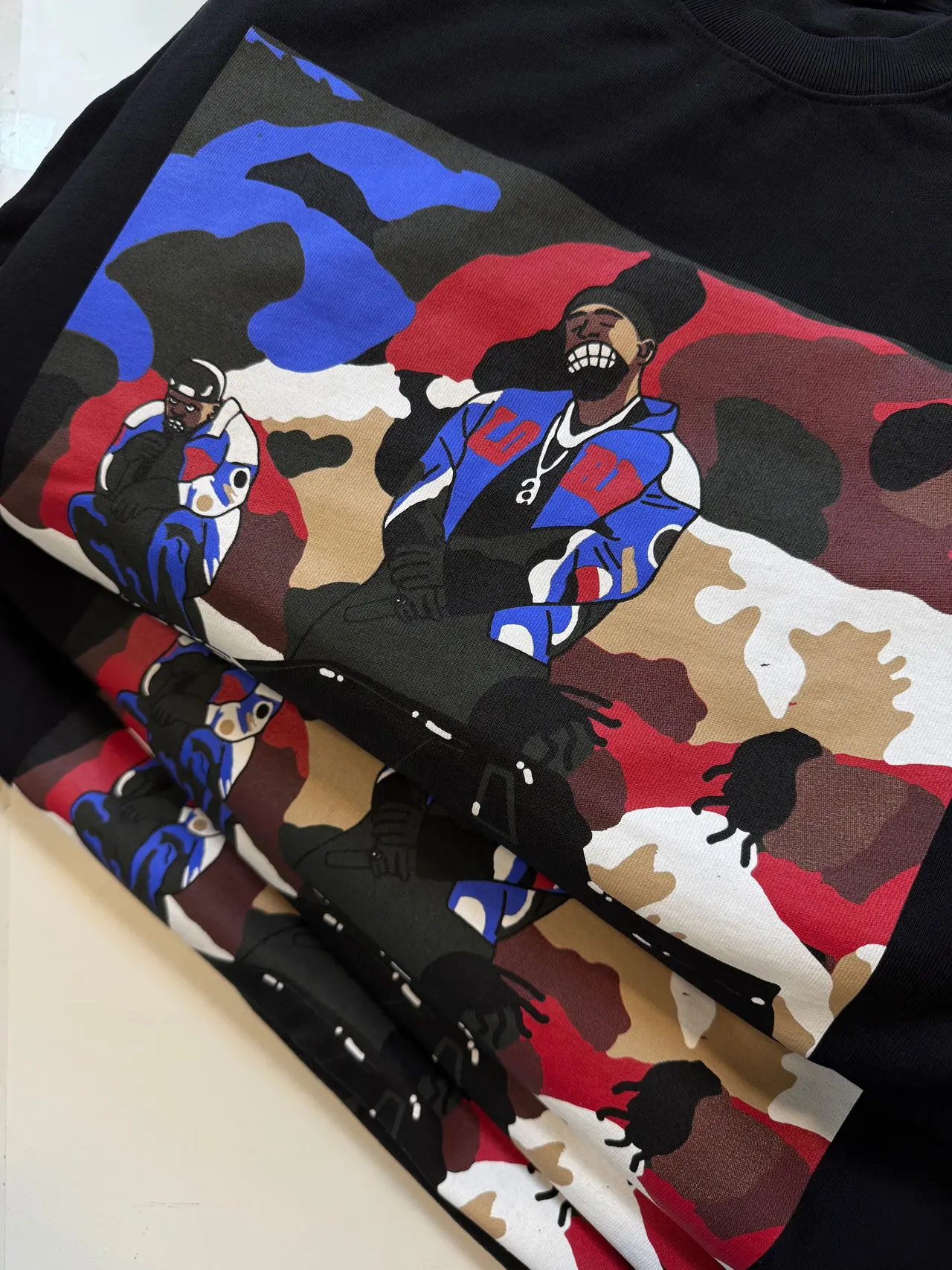 Custom apparel made in-house at PL Apparel Studio, Cambridge, Ontario